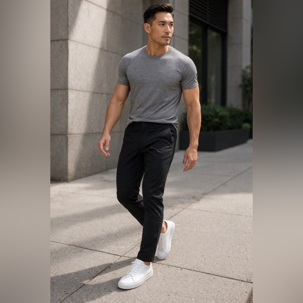Lululemon ABC Pant Black Slim Fit 30x30 Stretch Tech Casual Mens Pants